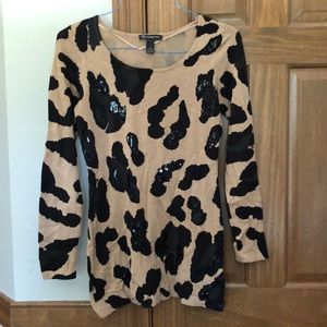 🎉 INC Leopard Spotted Top